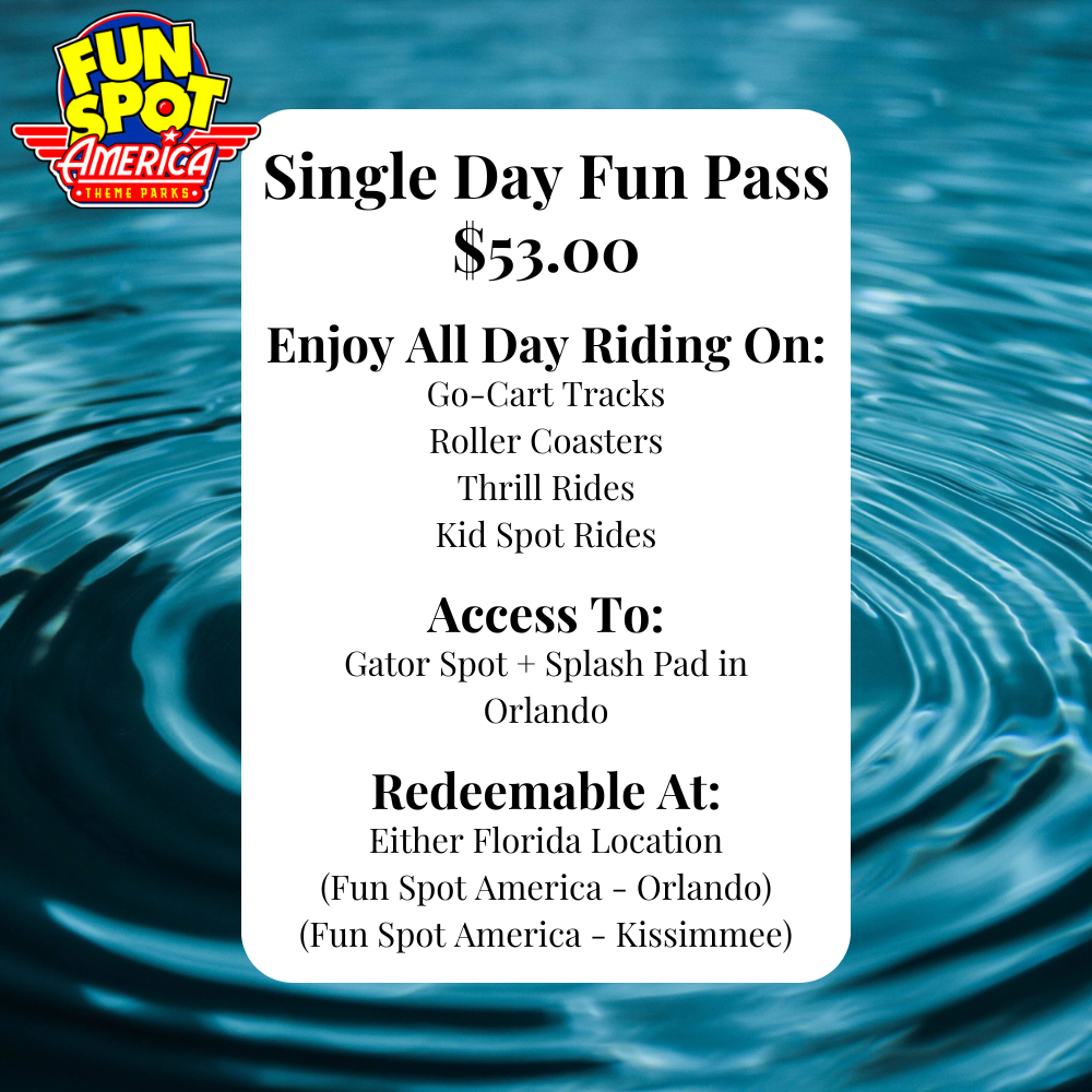 Fun Spot America - Single Day Fun Pass