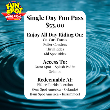 Fun Spot America - Single Day Fun Pass
