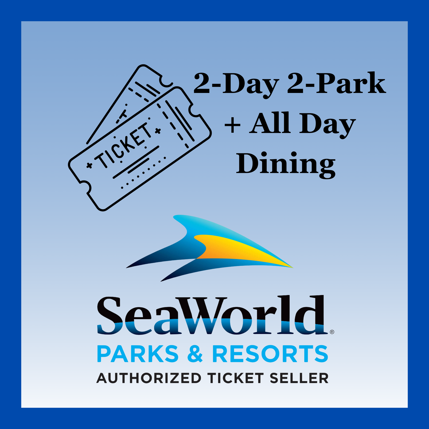 SeaWorld Florida Tickets