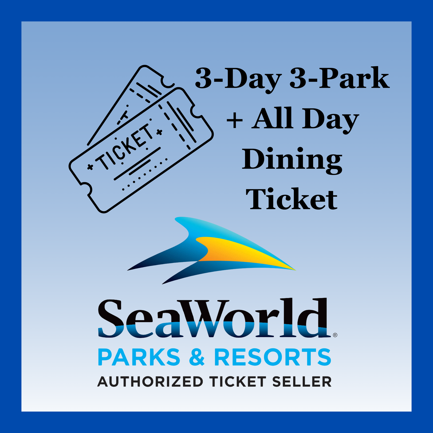 SeaWorld Florida Tickets