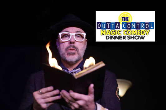Outta Control Dinner Show Orlando. Come enjoy a great meal and share a couple of laughs.